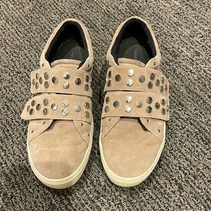 Rebecca Minkoff Suede Studded Sneaker